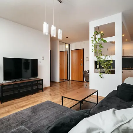 شقة Cichy W Centrum Miasta - Balkon & Klimatyzacja - Riverside Vista By Uniquerent