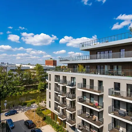 Cichy W Centrum Miasta - Balkon & Klimatyzacja - Riverside Vista By Uniquerent