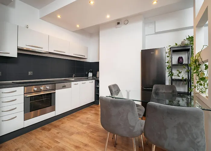 아파트 Cichy Nad Rzeka Riverside Vista By Uniquerent 브로츠와프