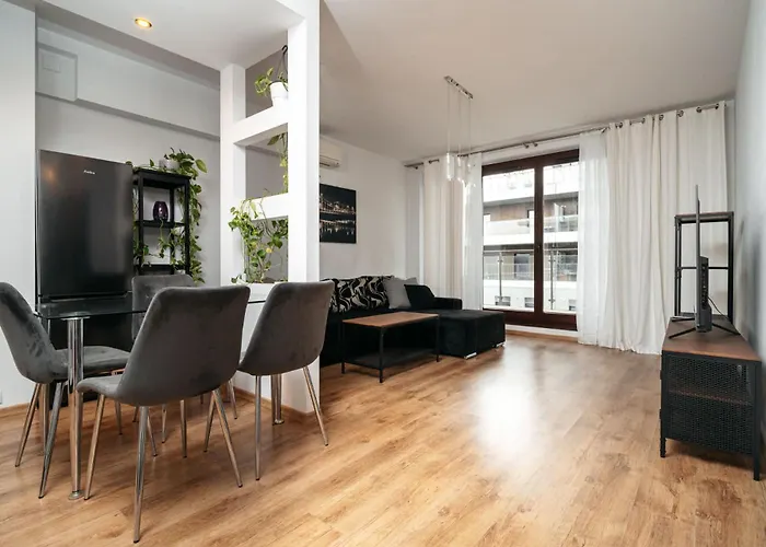 아파트 Cichy Nad Rzeka Riverside Vista By Uniquerent *